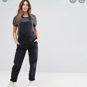ASOS Black maternity overalls Sz 8